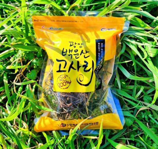 광양산 고사리 100g: 맛과 건강을 동시에